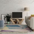 Televizní stolek Houseland Pipralla 110 cm dub přírodní