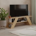 TV stolek Houseland Farfalla 120 cm dub přírodní