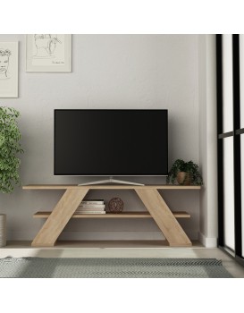 TV stolek Houseland Farfalla 120 cm dub přírodní