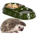 Dvojitá miska pro ježka SPIKYBOWL zelená