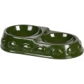 Dvojitá miska pro ježka SPIKYBOWL zelená