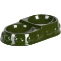 Dvojitá miska pro ježka SPIKYBOWL zelená