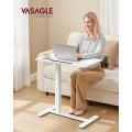 Výškově nastavitelný odkládací stolek Vasagle Elev 70 cm bílý