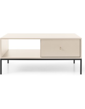 Konferenční stolek Mono II 104 cm béžový/černý