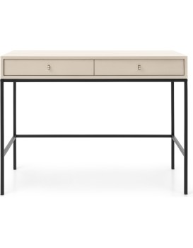 Toaletní stolek Mono II 104 cm béžový/černý
