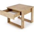 Odkládací stolek NEA SQUARE 60 cm dub wotan