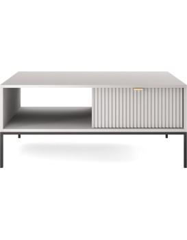 Konferenční stolek Nova 104 cm šedý/černý
