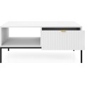 Konferenční stolek Nova 104 cm bílý/černý