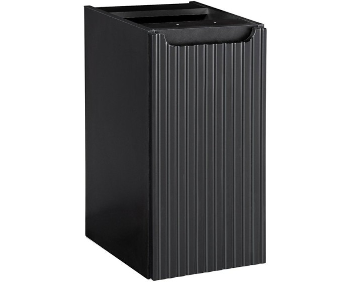 Závěsná koupelnová skříňka Nova Black D2 81-30-1D černý