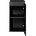 Závěsná koupelnová skříňka Nova Black D2 81-30-1D černý