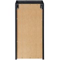 Závěsná koupelnová skříňka Nova Black D2 81-30-1D černý