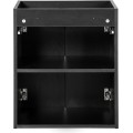 Umyvadlová skříňka Nova Black D2 82-50-2D černá