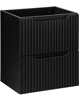 Umyvadlová skříňka Nova Black D2 82-50-2S černá