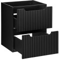 Umyvadlová skříňka Nova Black D2 82-50-2S černá