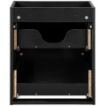 Umyvadlová skříňka Nova Black D2 82-50-2S černá