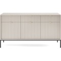 Komoda Nova 154 cm kašmír/černá