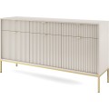 Komoda Nova 154 cm kašmír/zlatá