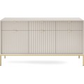 Komoda Nova 154 cm kašmír/zlatá