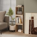 Knihovna Houseland Lofty 3 dub safírový/bílá