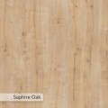 Sada TV stolku + 2 ks bočních stolků Houseland Echo dub safírový/černá