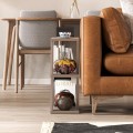 Odkládací stolek Houseland Lazena mocha