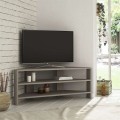 Rohový TV stolek Houseland Thales mocha