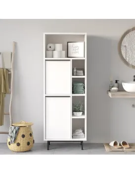 Koupelnová skříňka Houseland Dolby bílá