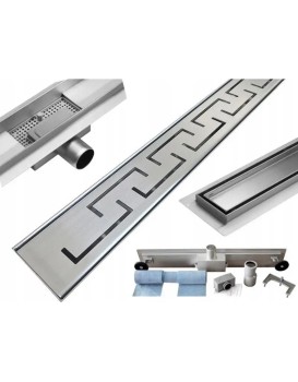 Odtokový žlab MEXEN FLAT 60 cm - vzor M15