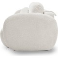 Rozkládací pohovka Olio 238 cm Abriamo 05 bouclé světle šedá