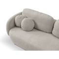 Rozkládací pohovka Olio 238 cm Abriamo 06 bouclé šedá