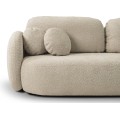 Rozkládací pohovka Olio 238 cm Abriamo 03 bouclé béžová