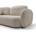 Rozkládací pohovka Olio 238 cm Abriamo 02 bouclé béžová