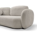 Rozkládací pohovka Olio 238 cm Abriamo 06 bouclé šedá