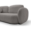 Rozkládací pohovka Olio 238 cm Abriamo 07 bouclé šedá