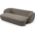 Rozkládací pohovka Olio 238 cm Abriamo 01 bouclé taupe