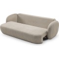 Rozkládací pohovka Olio 238 cm Abriamo 02 bouclé béžová