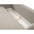 Rozkládací pohovka Olio 238 cm Abriamo 02 bouclé béžová