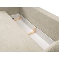 Rozkládací pohovka Olio 238 cm Abriamo 03 bouclé béžová