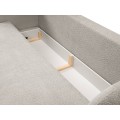 Rozkládací pohovka Olio 238 cm Abriamo 06 bouclé šedá