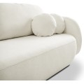 Rozkládací pohovka Olio 238 cm Sicuro 60 bouclé krémová