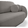 Rozkládací pohovka Olio 238 cm Sicuro 75 bouclé šedá
