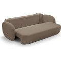 Rozkládací pohovka Olio 238 cm Sicuro 45 bouclé caffe latte
