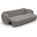 Rozkládací pohovka Olio 238 cm Sicuro 75 bouclé šedá