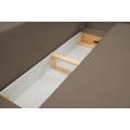 Rozkládací pohovka Olio 238 cm Sicuro 45 bouclé caffe latte