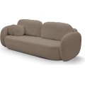 Rozkládací pohovka Olio 238 cm Sicuro 45 bouclé caffe latte
