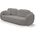 Rozkládací pohovka Olio 238 cm Sicuro 75 bouclé šedá