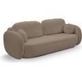 Rozkládací pohovka Olio 238 cm Sicuro 45 bouclé caffe latte