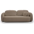 Rozkládací pohovka Olio 238 cm Sicuro 45 bouclé caffe latte