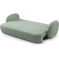 Rozkládací pohovka Olio 238 cm Abriamo 10 bouclé zelená