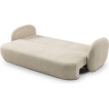 Rozkládací pohovka Olio 238 cm Abriamo 03 bouclé béžová